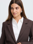 Pulz blazer - brun - Blazer til kvinder - PULZ Jeans