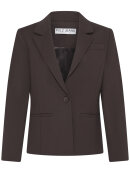 Pulz blazer - brun - Blazer til kvinder - PULZ Jeans