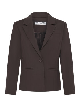 Pulz blazer - brun - Blazer til kvinder - PULZ Jeans