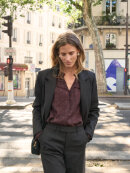 Pulz blazer - brun - Blazer til kvinder - PULZ Jeans