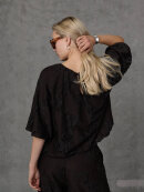 Love & divine bluse - chocolate/blonder - Dame - Bluser - love & divine