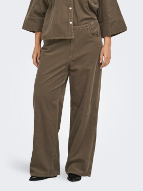 Only Carmakoma buks - walnut - Plus size bukser til kvinder - ONLY CarmaKoma