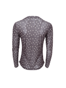 Black Colour Bluse Mesh - brun/dot - Dame - Bluser - Black Colour Black Colour Bluse Mesh - brun/dot - Dame - Bluser - Black Colour