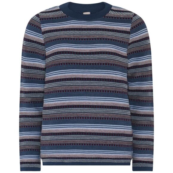 Skovhuus strik jeans - blå mix - Lækre striktrøjer til kvinder - Skovhuus Skovhuus strik jeans - blå mix - Lækre striktrøjer til kvinder - Skovhuus