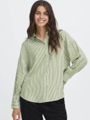 Fransa skjorte - grøn/stribet - Skjorter til kvinder - FRANSA