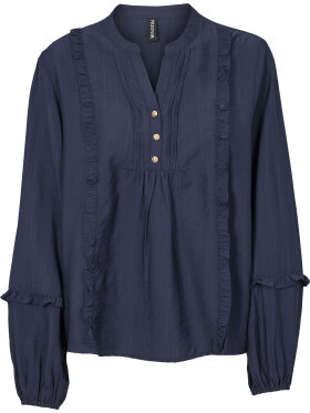 Prepair Bluse - Camilla - Navy - Dame - Bluser - PREPAIR Prepair Bluse - Camilla - Navy - Dame - Bluser - PREPAIR