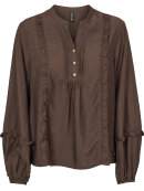 Prepair Bluse - Camilla - Brun - Dame - Bluser - PREPAIR Prepair Bluse - Camilla - Brun - Dame - Bluser - PREPAIR