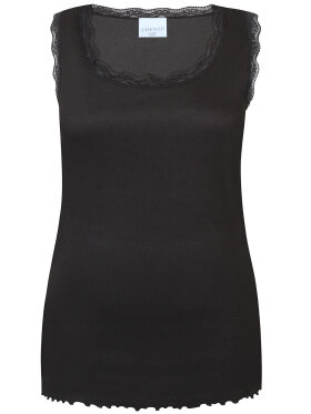 Zhenzi top - sort - Overdele til Plus size - Zhenzi Zhenzi top - sort - Overdele til Plus size - Zhenzi