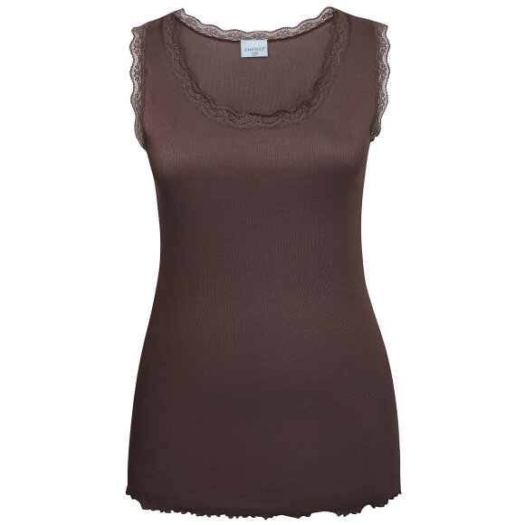 Zhenzi Top - brun - Overdele til Plus size - Zhenzi Zhenzi Top - brun - Overdele til Plus size - Zhenzi