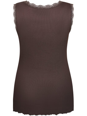 Zhenzi Top - brun - Overdele til Plus size - Zhenzi