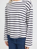 Fransa Bluse - hvid/navy stribet - Dame - Bluser - FRANSA