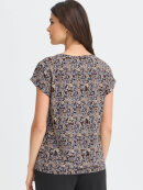 Fransa T-shirt - blå/brun - Dame - T-shirts - FRANSA