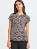 Fransa T-shirt - blå/brun - Dame - T-shirts - FRANSA