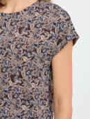 Fransa T-shirt - blå/brun - Dame - T-shirts - FRANSA
