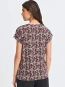 Fransa T-shirt - bordeaux/brun - Dame - T-shirts - FRANSA