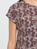 Fransa T-shirt - bordeaux/brun - Dame - T-shirts - FRANSA