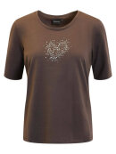 Brandtex t-shirt - brun - Dame - T-shirts - Brandtex