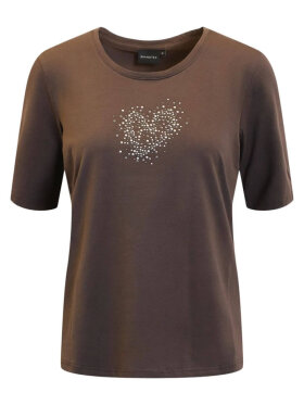 Brandtex t-shirt - brun - Dame - T-shirts - Brandtex