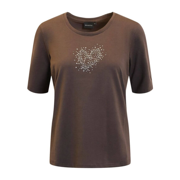 Brandtex t-shirt - brun - Dame - T-shirts - Brandtex