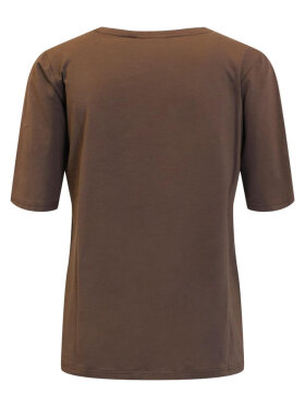 Brandtex t-shirt - brun - Dame - T-shirts - Brandtex