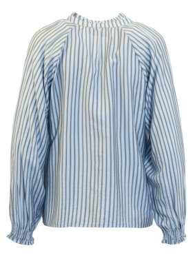 Brandtex bluse - stribet blå - Dame - Bluser - Brandtex