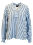 Brandtex bluse - stribet blå - Dame - Bluser - Brandtex