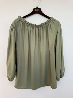 Marta Bluse - grøn - Dame - Bluser - MARTA