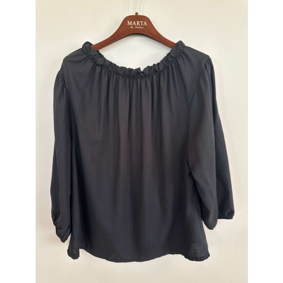 Marta Bluse - Black - Dame - Bluser - MARTA