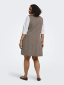 Only Carmakoma spencerkjole - brun tern - Kjoler til plus size kvinder - ONLY CarmaKoma