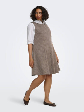 Only Carmakoma spencerkjole - brun tern - Kjoler til plus size kvinder - ONLY CarmaKoma Only Carmakoma spencerkjole - brun tern - Kjoler til plus size kvinder - ONLY CarmaKoma