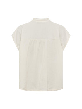 Marta Top - beige/brodering  - Toppe til dame - Sommertoppe mm. - MARTA