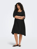 Only Carmakoma kjole - sort - Kjoler til plus size kvinder - ONLY CarmaKoma