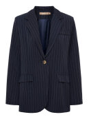 Marta Blazer - Navy/striber - Blazer til kvinder - MARTA