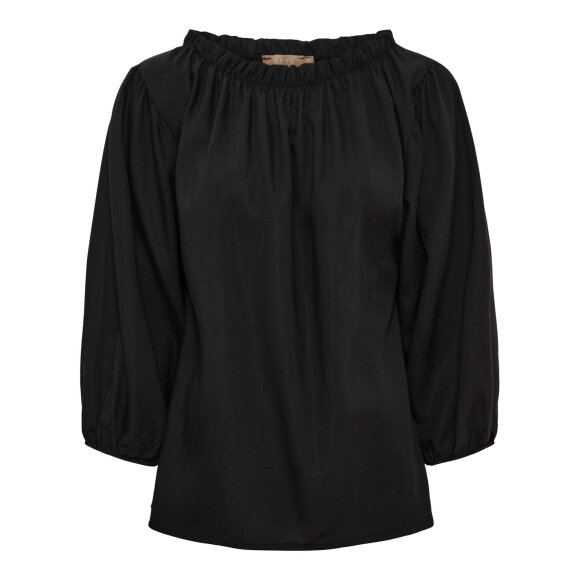 Marta Bluse - Black - Dame - Bluser - MARTA