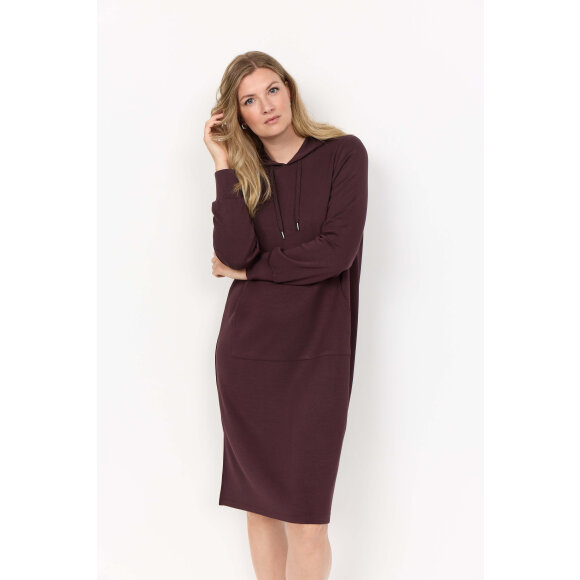 Wasabiconcept kjole - brun - Kjoler til plus size kvinder - Wasabiconcept