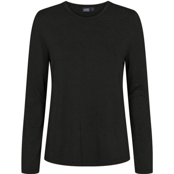 Laurie t-shirt l/æ - sort - Dame - Bluser - Laurie Laurie t-shirt l/æ - sort - Dame - Bluser - Laurie