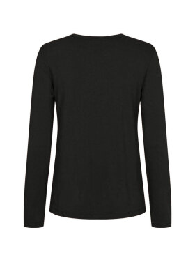 Laurie t-shirt l/æ - sort - Dame - Bluser - Laurie