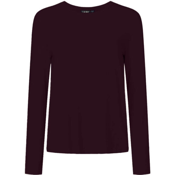 Laurie t-shirt l/æ - plum - Dame - Bluser - Laurie Laurie t-shirt l/æ - plum - Dame - Bluser - Laurie