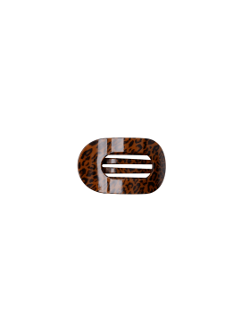Black Colour Hårspænde - brown/leo - Hår Accessories - Black Colour Black Colour Hårspænde - brown/leo - Hår Accessories - Black Colour