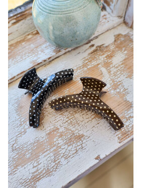 Black Colour Hårspænde - sort/dot - Hår Accessories - Black Colour