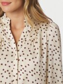 Neo Noir skjorte - creme/blomster  - Skjorter til kvinder - Neo Noir