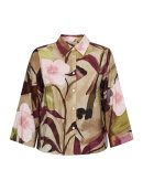Love & Divine Skjorte - Flower bordeaux - Skjorter til kvinder - love & divine