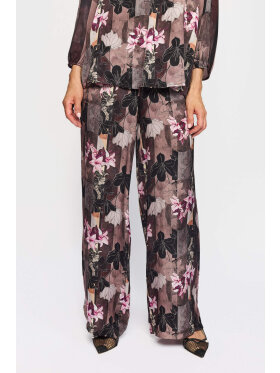 2-Biz Buks - Pennie - blomster  - Dame - Bukser  - 2-Biz