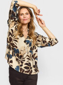 2-Biz bluse - EVE - brun/flower - Dame - Bluser - 2-Biz 2-Biz bluse - EVE - brun/flower - Dame - Bluser - 2-Biz