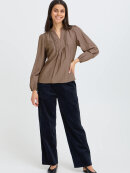 Fransa Bluse - GIDA - lysebrun - Dame - Bluser - FRANSA