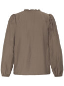 Fransa Bluse - GIDA - lysebrun - Dame - Bluser - FRANSA