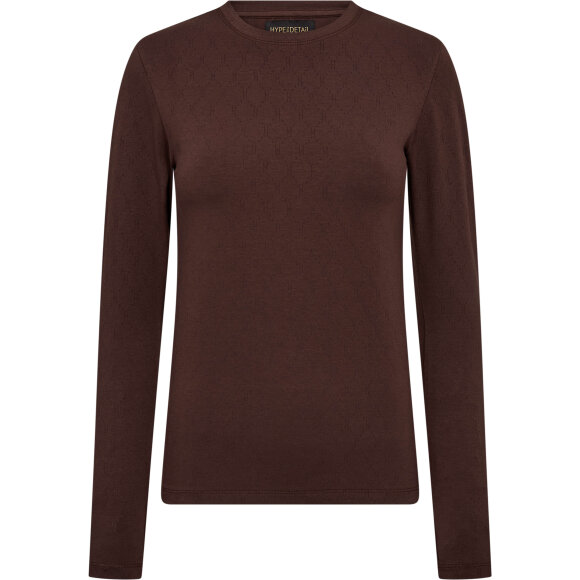 Hype The Detail bluse - brun - Dame - Bluser - Hype The Detail Hype The Detail bluse - brun - Dame - Bluser - Hype The Detail