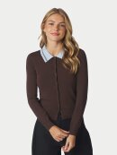 Neo noir Polo Cardigan  - Lækre striktrøjer til kvinder - Neo Noir
