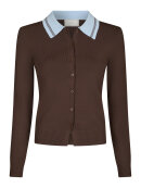 Neo noir Polo Cardigan  - Lækre striktrøjer til kvinder - Neo Noir