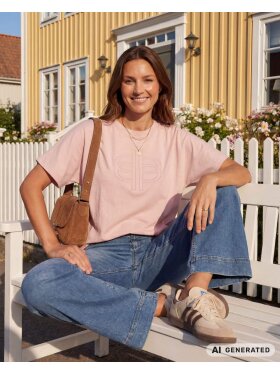 Prepair T-shirt - Alba - rosa - Dame - T-shirts - PREPAIR